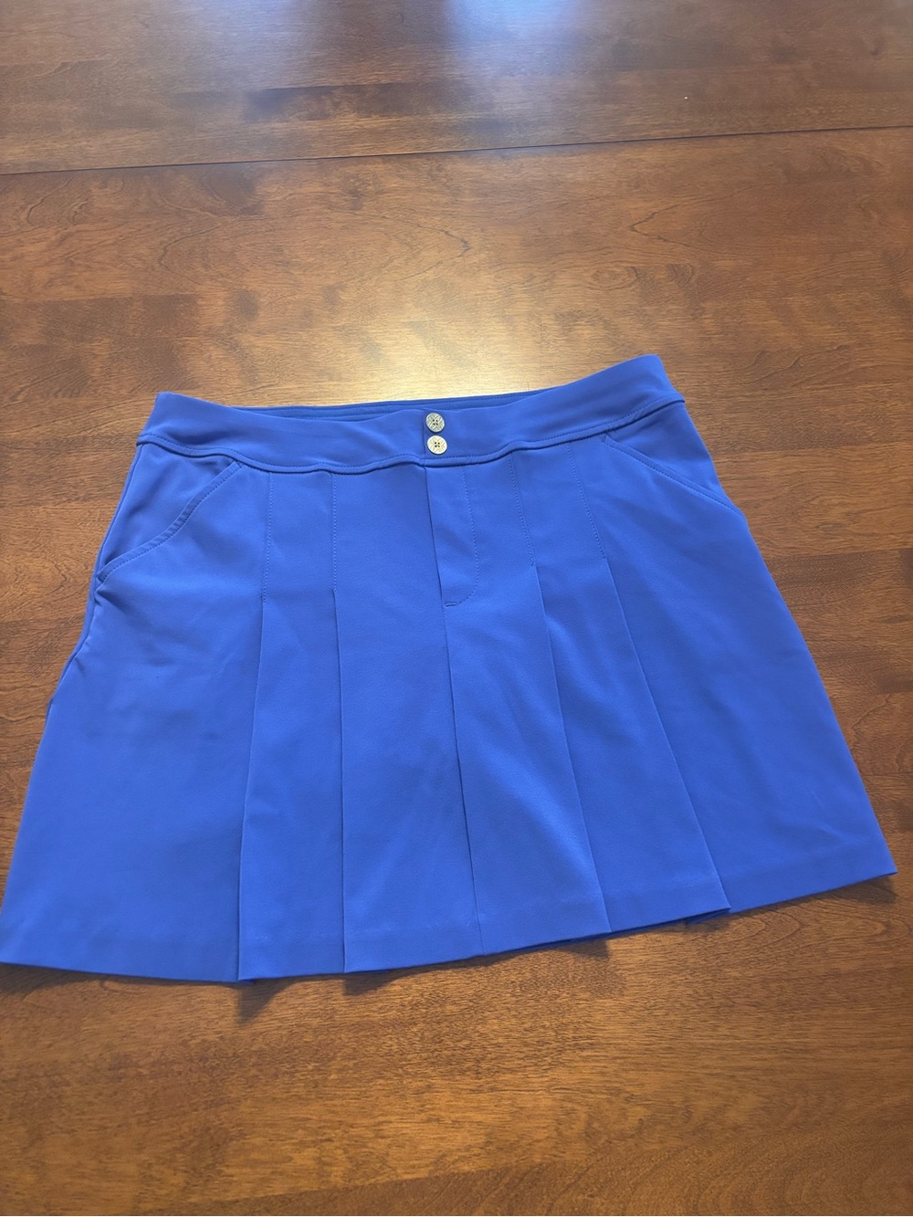 Lilly Pulitzer Royal Blue Pleated golf skort